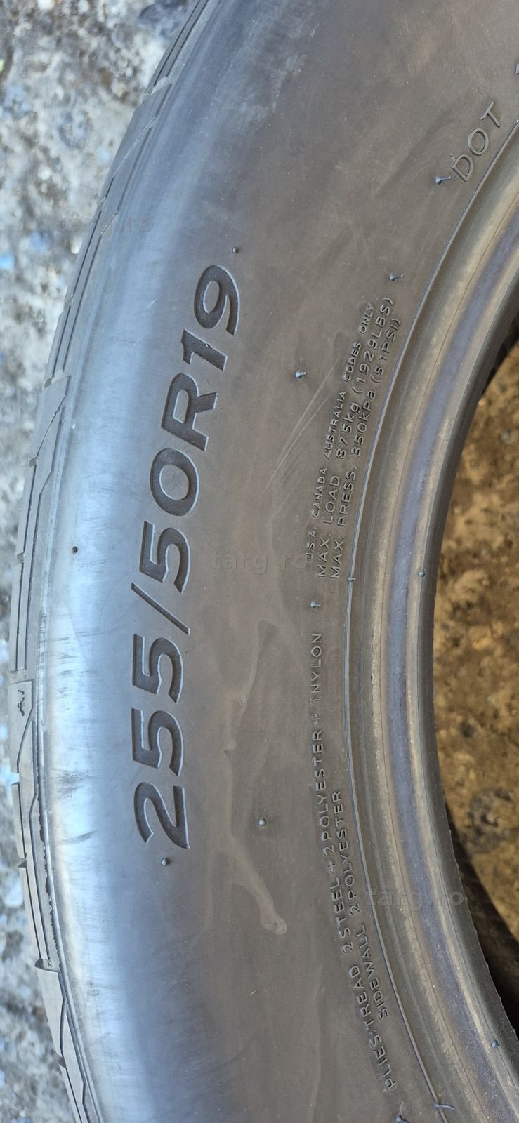 4 anvelope vara Hankook 255/50/19,dot 2021-2022.Pretul este pe bucata. 7