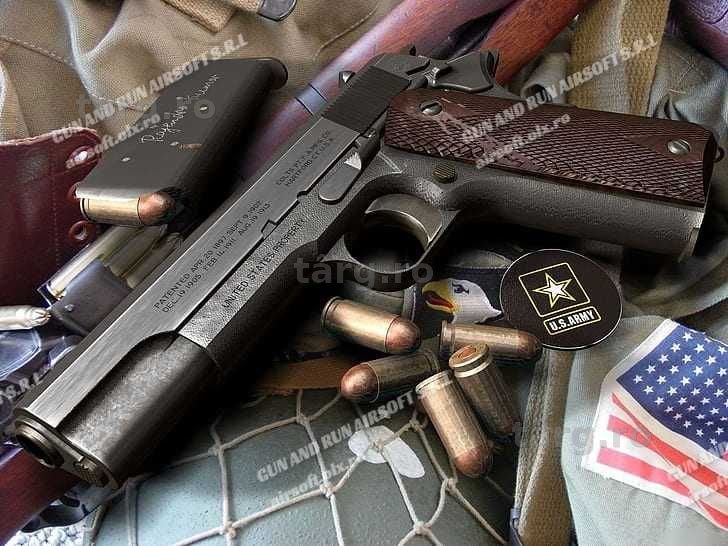 Pistol AIrSoft MANUAL ~ MODIFICAT ~ Adevarat Co2 gaz *arc schimbat*