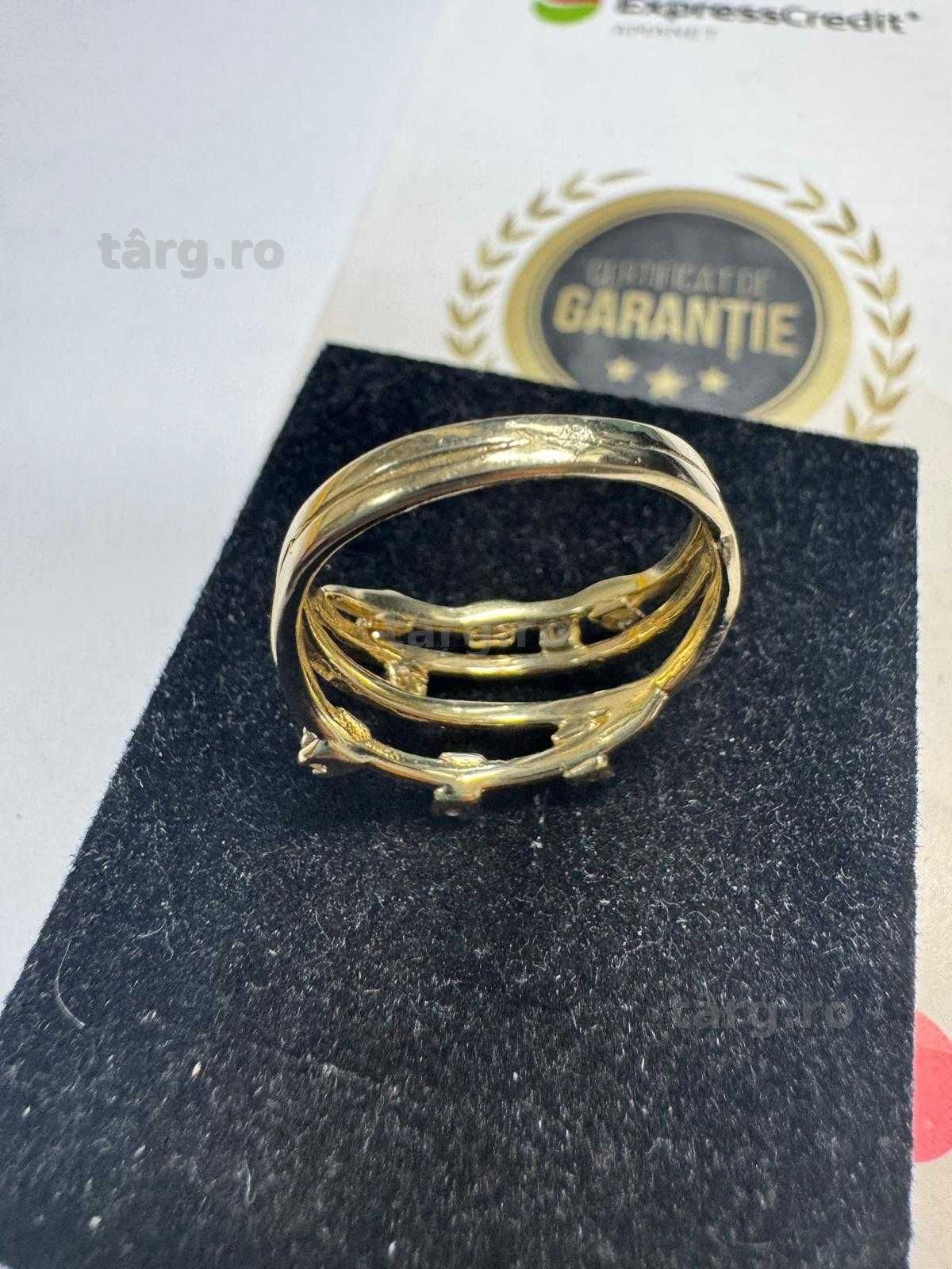 Inel din aur 14k (68950.1/ 10 Pacurari 1) Garantie 2 ani! 5