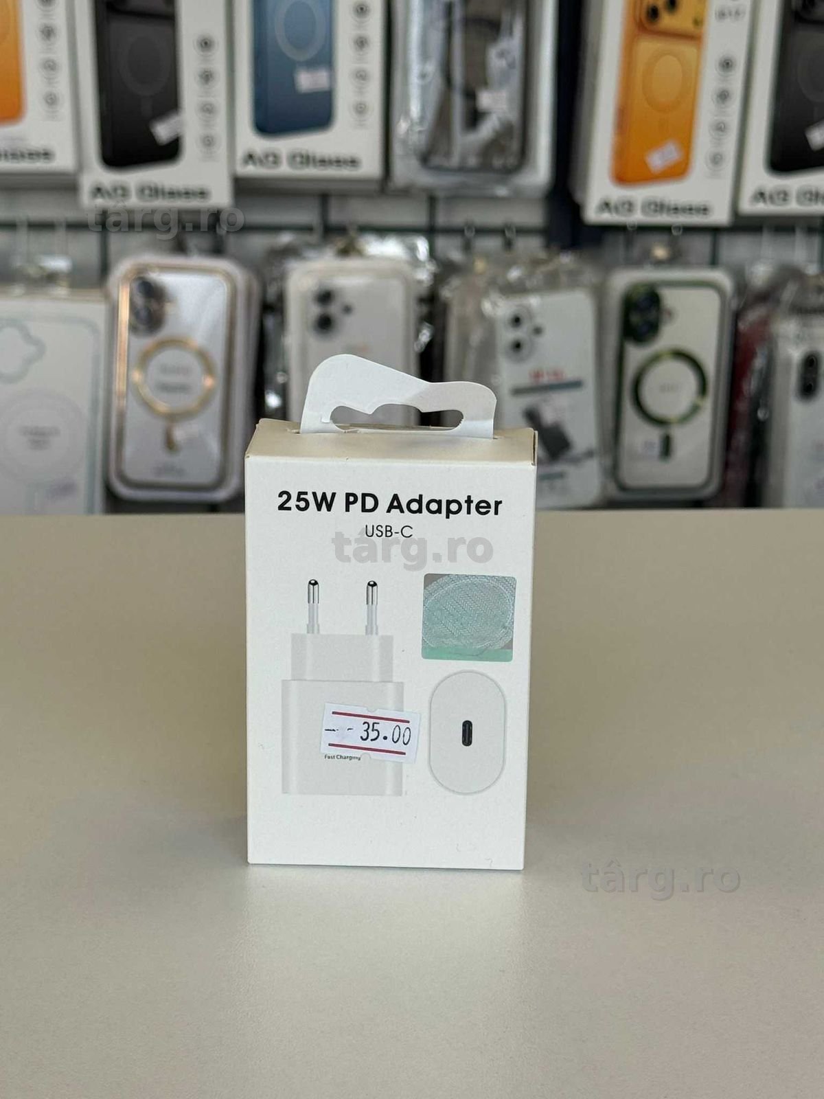 Adaptor de priza USB C, incarcare rapida, 25w