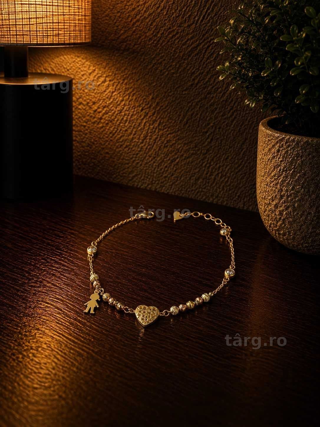 Bratara aur 14K 4.37g ( Galata B8932 ) - Garantie 2 ani!