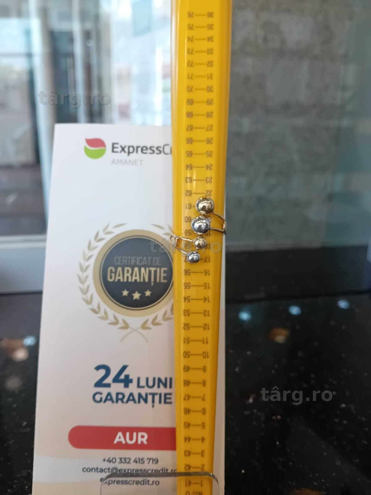 Inel aur 14k 3.13g +-20/60 (Iulius Mall)(B-460.2) Garantie 2 ani!