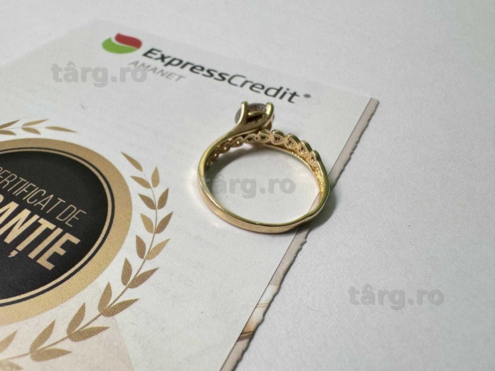 Inel aur 14K 1.87g (B.61743 Tatarasi) Garantie 2 ani 2