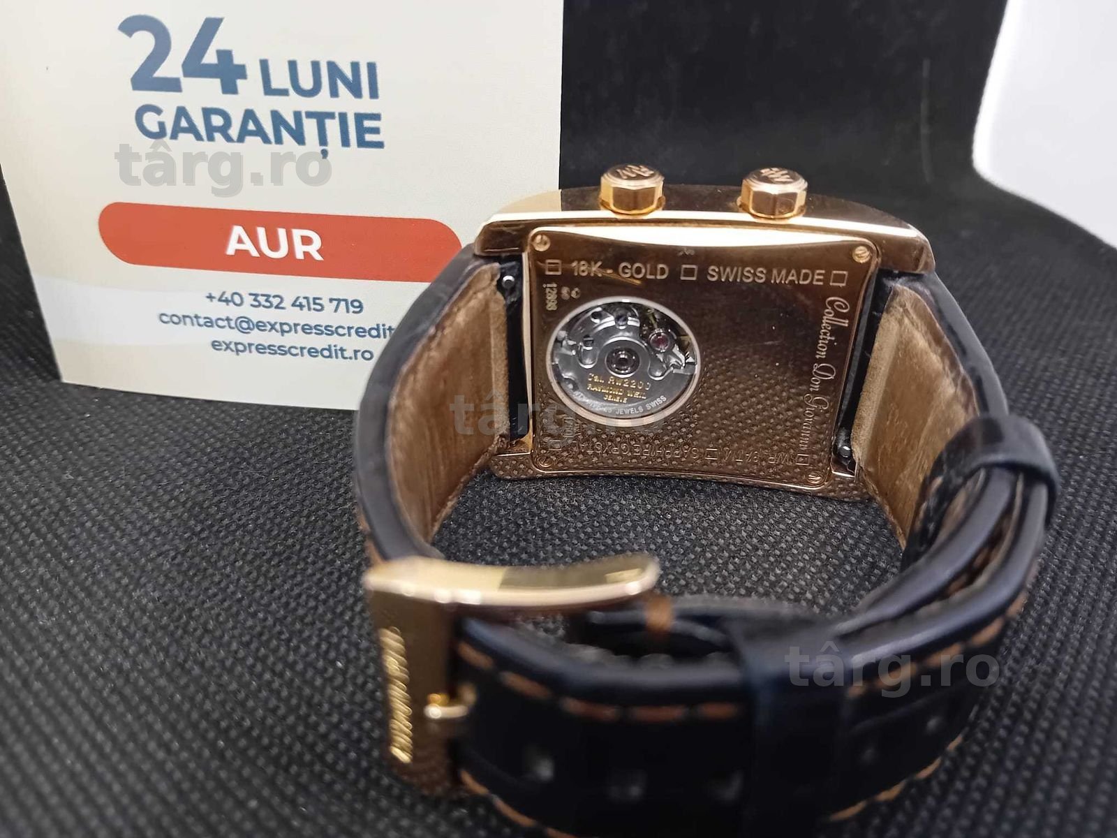 Ceas Don Giovanni Cosi Grande Aur 18K 104.25g (ECA 39 / B.18011) Garantie 2 ani!!! 5