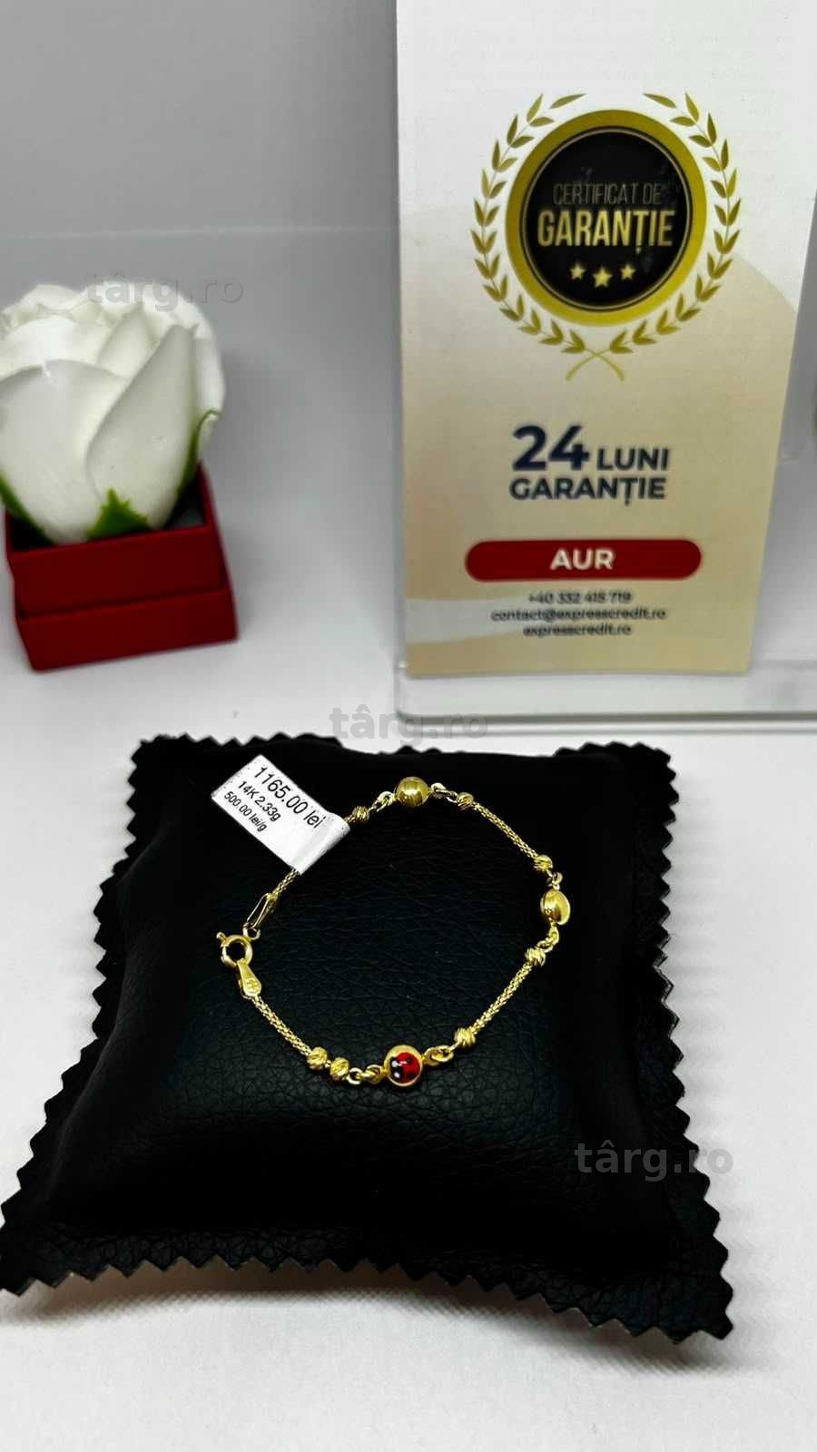 Bratara Aur 14K 2.73g (AG1 Alexandru B54094) - Garantie 2 ani!