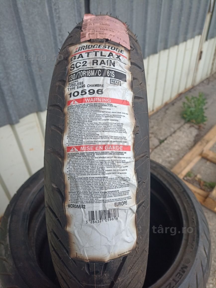 O anvelopa NOUA de spate Bridgestone 130/70 R16 dot 2118