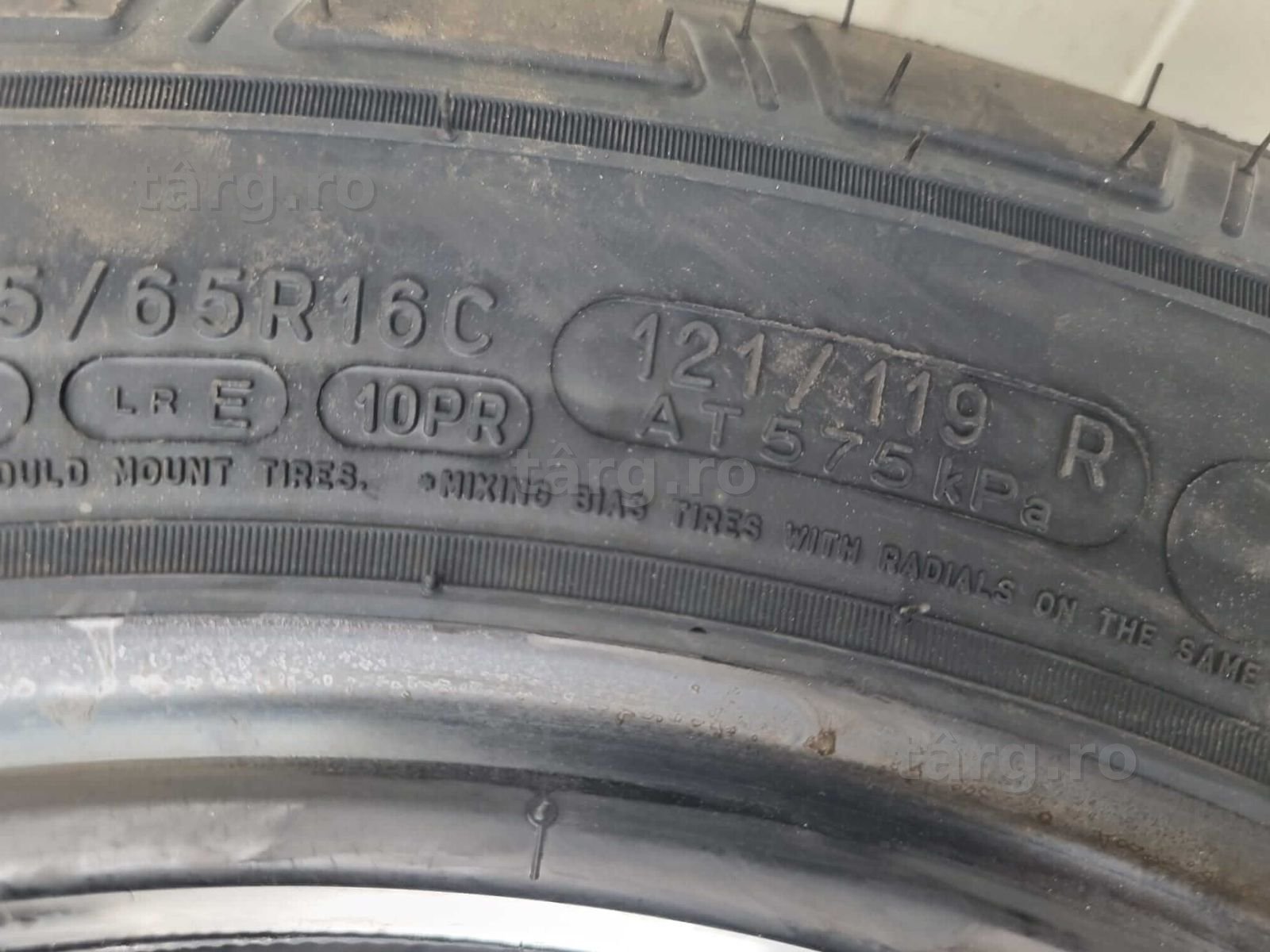 235/65 R16C, 121R (1450 kg/anvelopa), MICHELIN, Anvelope vara 4