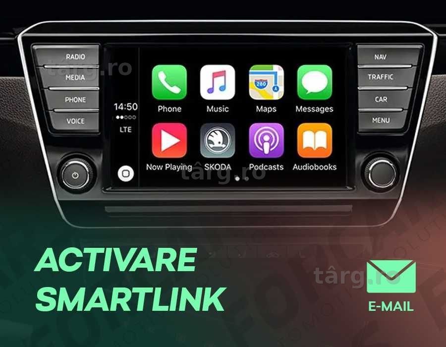 Licență Activare Skoda SmartLink Apple CarPlay și Android Auto