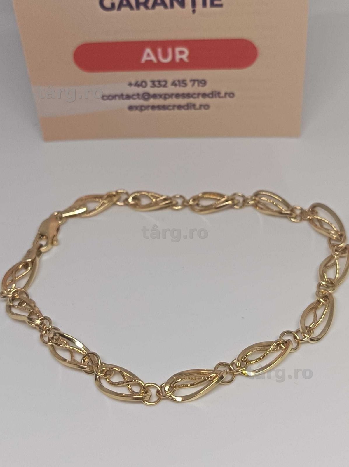 Bratara Aur 14K 3.83g (Ag 4 Dacia B.52460) Garantie 2 ani 3