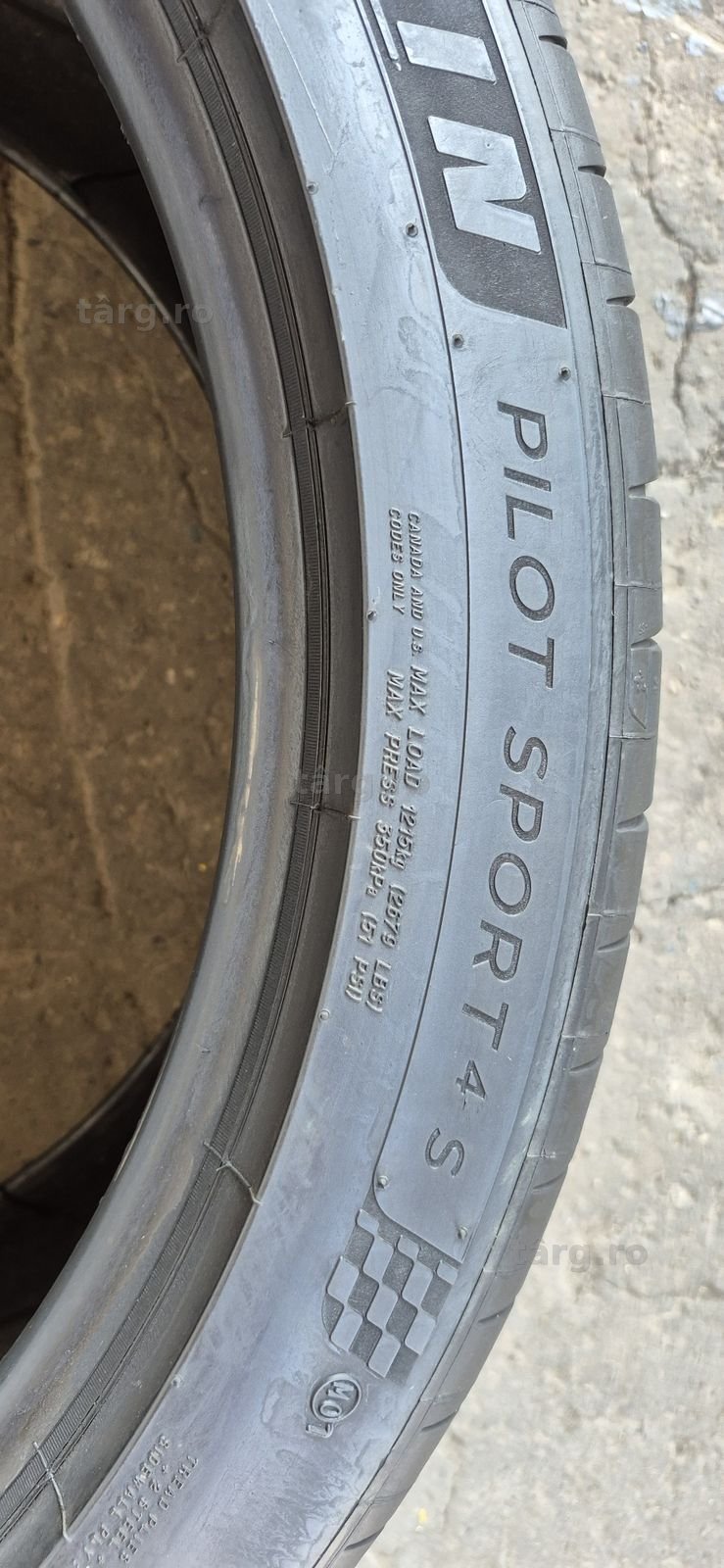 2 anvelope vara Michelin 325/35/23,dot 2022.Pretul este pe bucata. 4