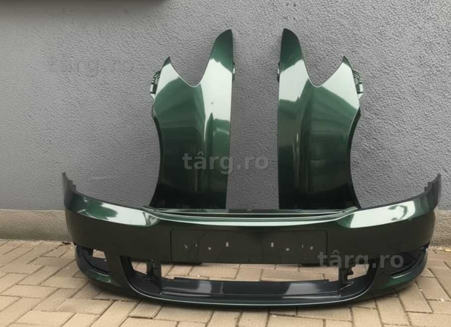 Bara & Aripa Fata Dreapta + Stanga Skoda Octavia 2 08-13 Vopsita Verde