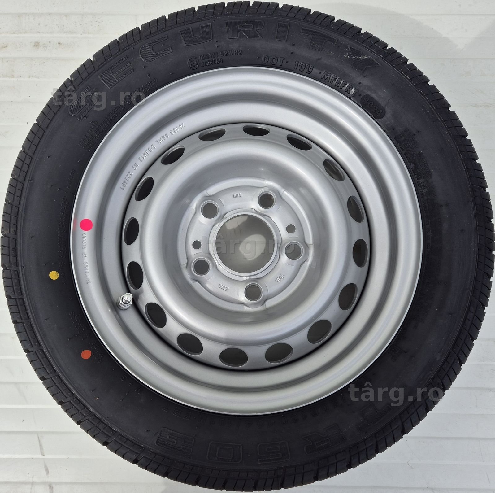 Roata 195/50 R13C 104N, Anvelopa Security pe Janta 5.5Jx13 2