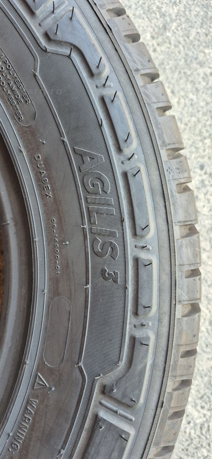4 anvelope vara noi Michelin 215/65/16C,dot 2021.Pretul este pe bucata. 5