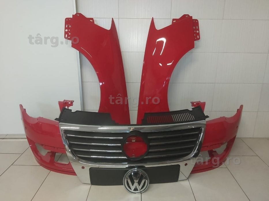Pachet Bara+Grila Rad+Aripa Fata Dr&St VW Passat B6 2005-2011 (LY3D)