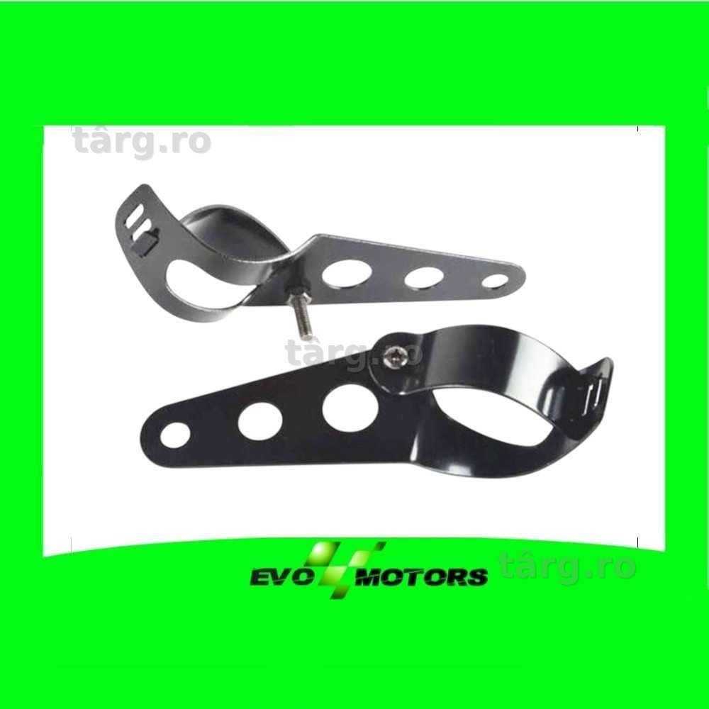 Suport Prindere Far Furca 34mm - 46mm Naked Cafe Racer Bobber