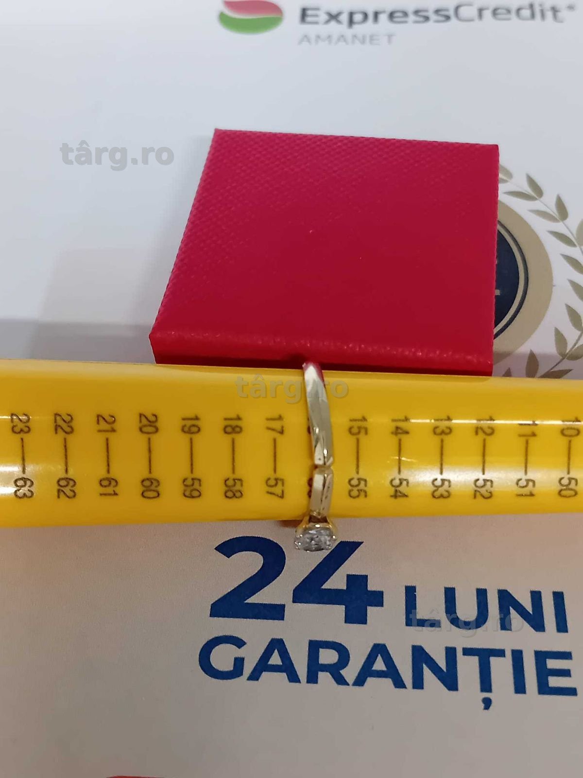 Inel aur 14k[Tomesti-b:32698]-Garantie 2 ani! 2