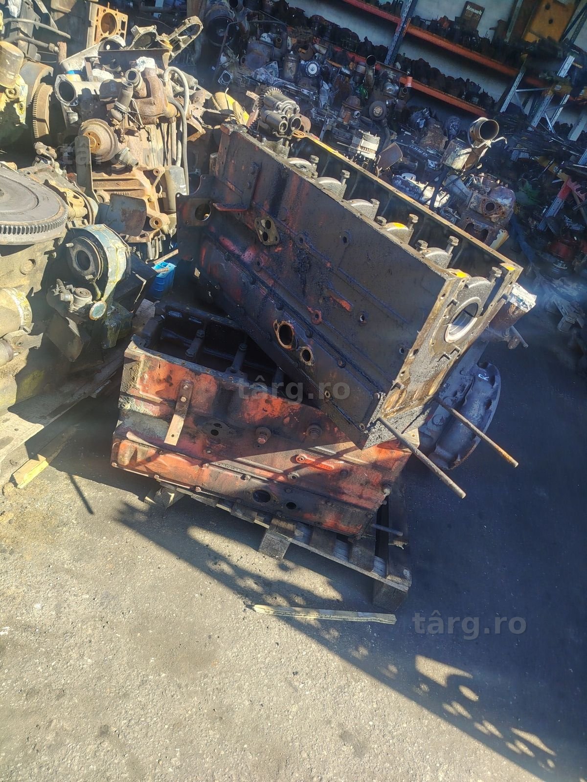 Bloc motor  tractor international 6 cilindri