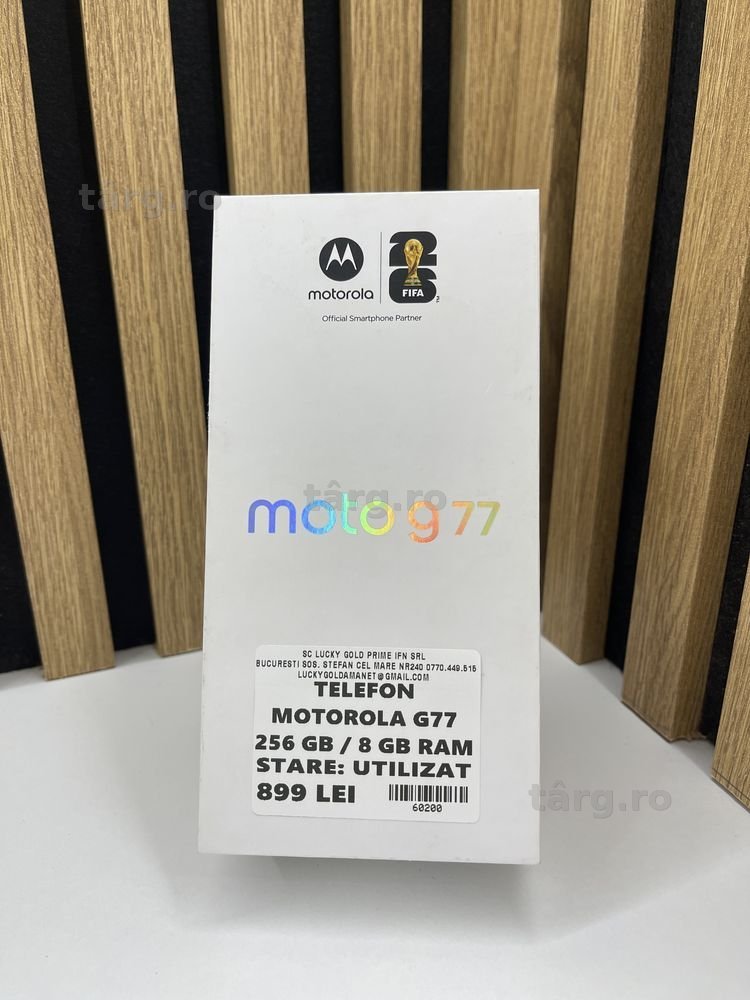 Motrorola G77 / 256GB 8GB Ram / FACTURA/GARANTIE #60200