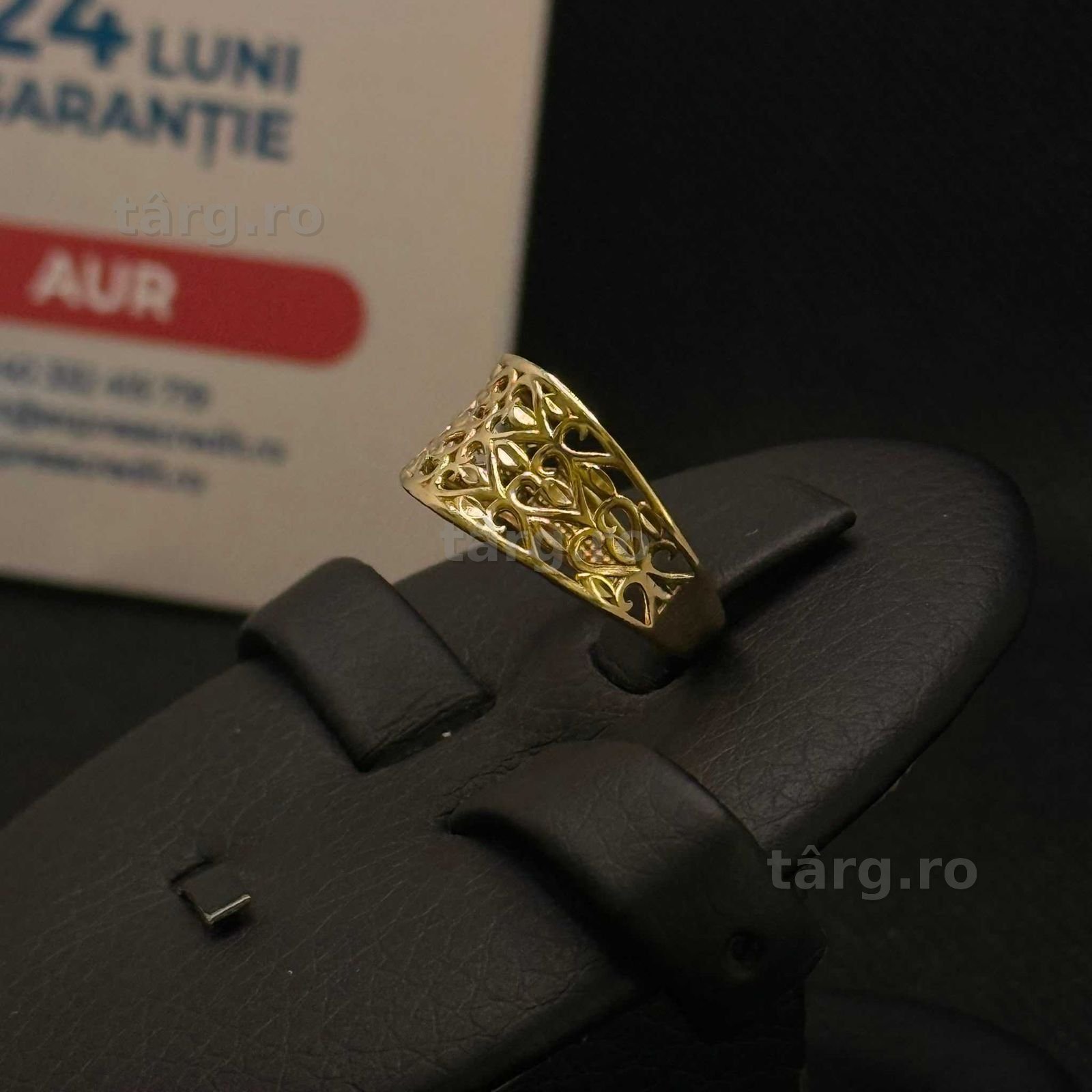 Inel aur 14K 2.13g (AG15 Gara 1 B34107.1) Garantie 2 ani! 2