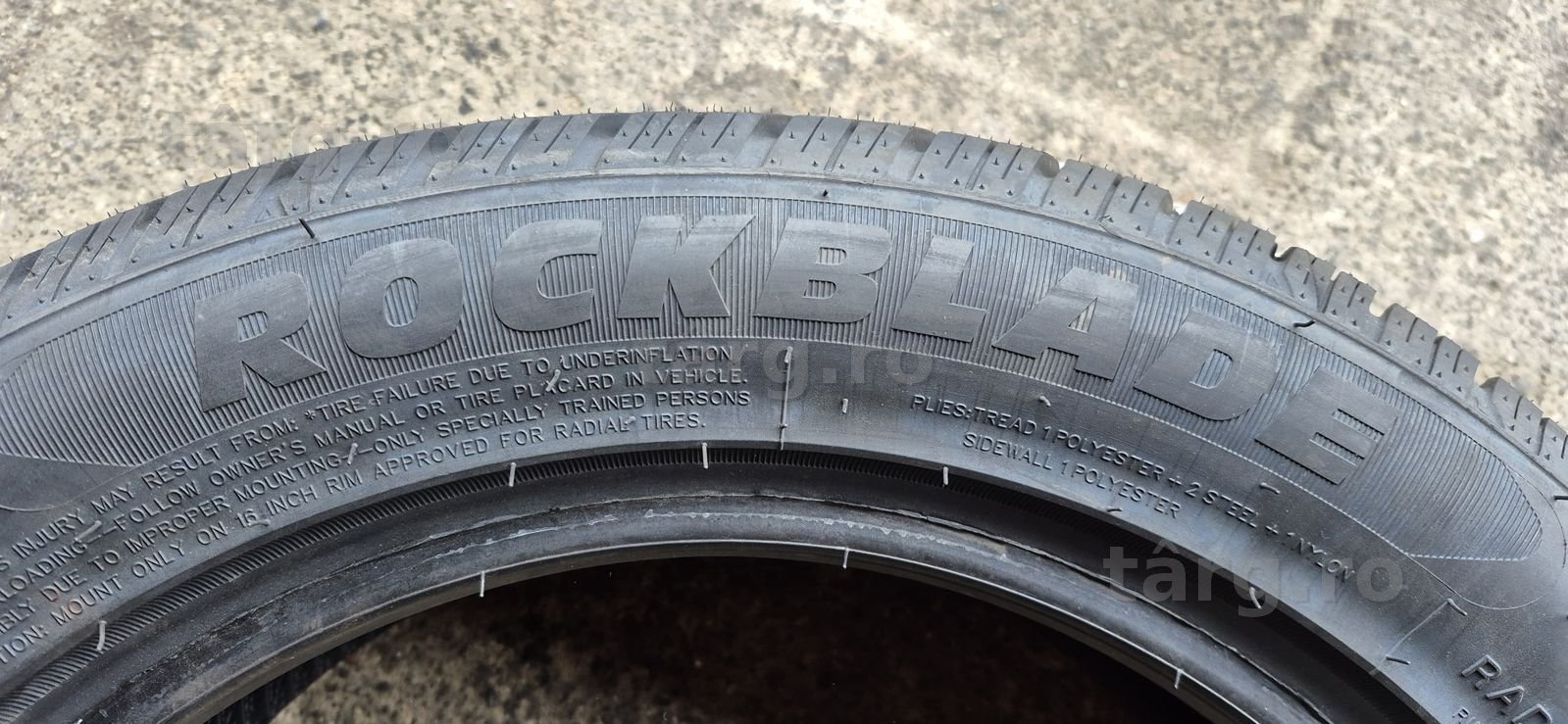 4 anvelope iarna noi Rockblade 205/55/16,dot 2025.Pretul este pe buc. 4