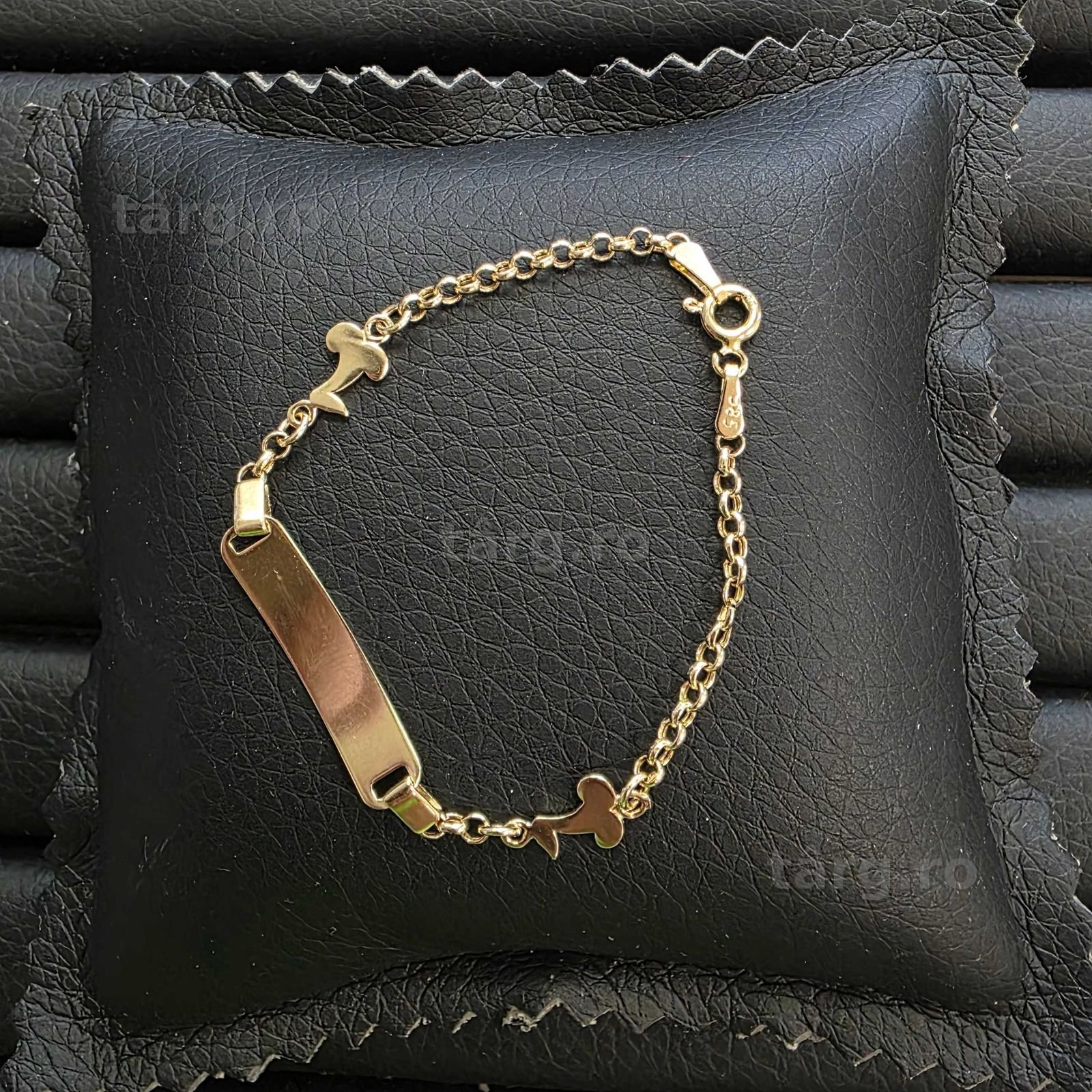 Bratara Aur 14K - 2.41 grame / 1105 lei ( B33679.2 / Ag28 Doi Baieti ) 3