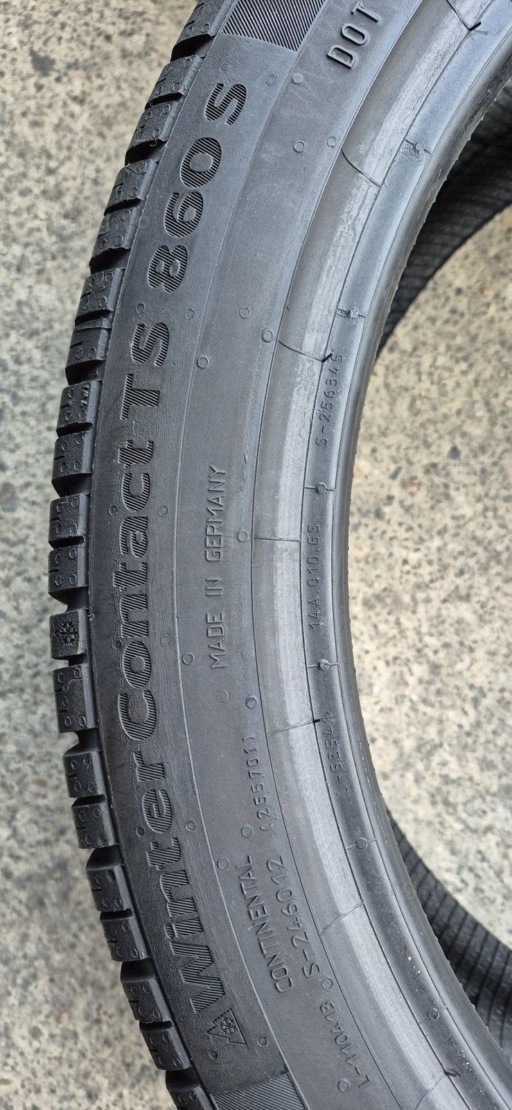 4 anvelope iarna Continental 245/40/19,dot 2020.Pret pe bucata 5