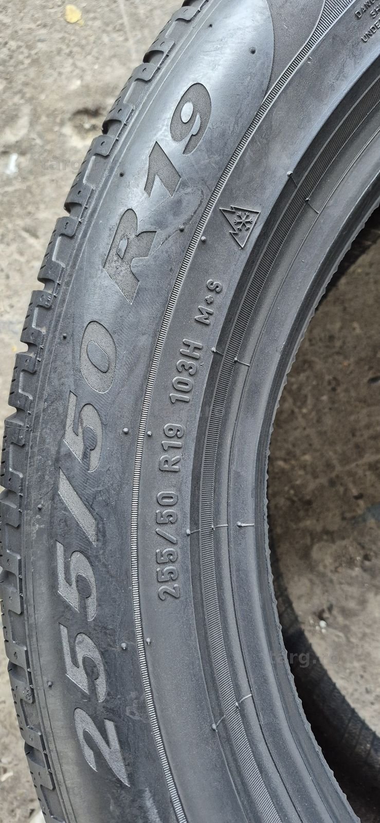 4 anvelope iarna Pirelli 255/50/19,dot 2020.Pretul este pe bucata. 6