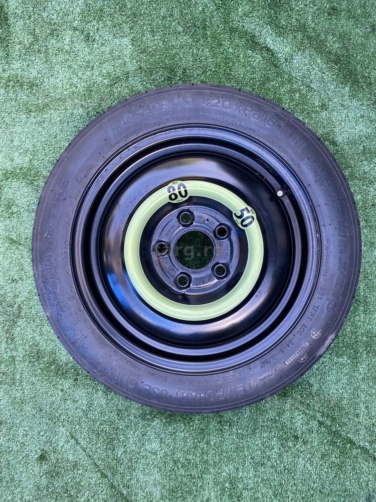 Roata rezerva slim ingusta OE Kia Ceed Hyundai I30 5X114,3 125 80 R15 GC. 57,1 Et 30. Cod Oe : 52910-1H900