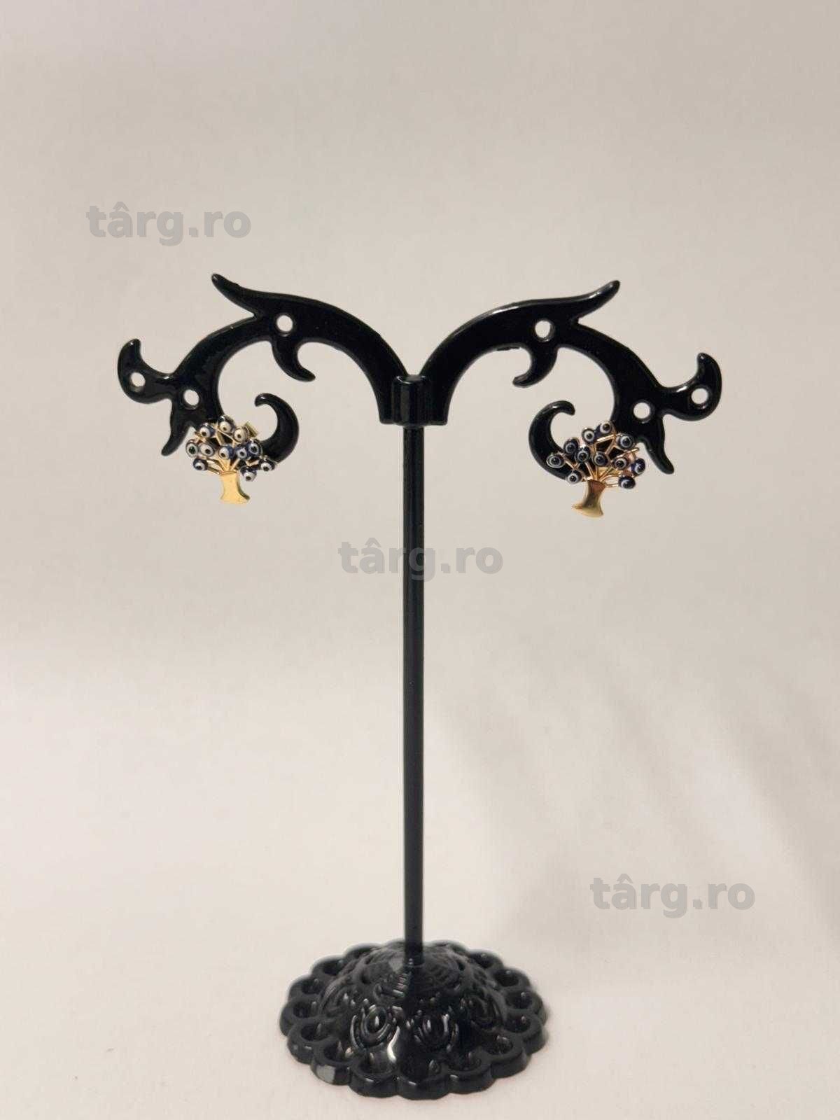 Cercei aur 14K 1.48g (B.61191.2 Tatarasi) Garantie 2 ani 2