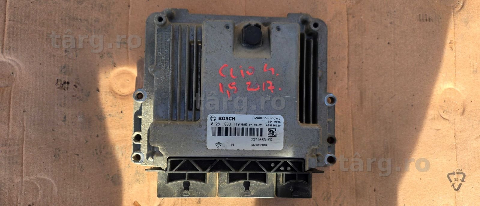 Ecu calculator motor Renault Clio 4 1.5 DCI 2015 2016 / 2017 2018