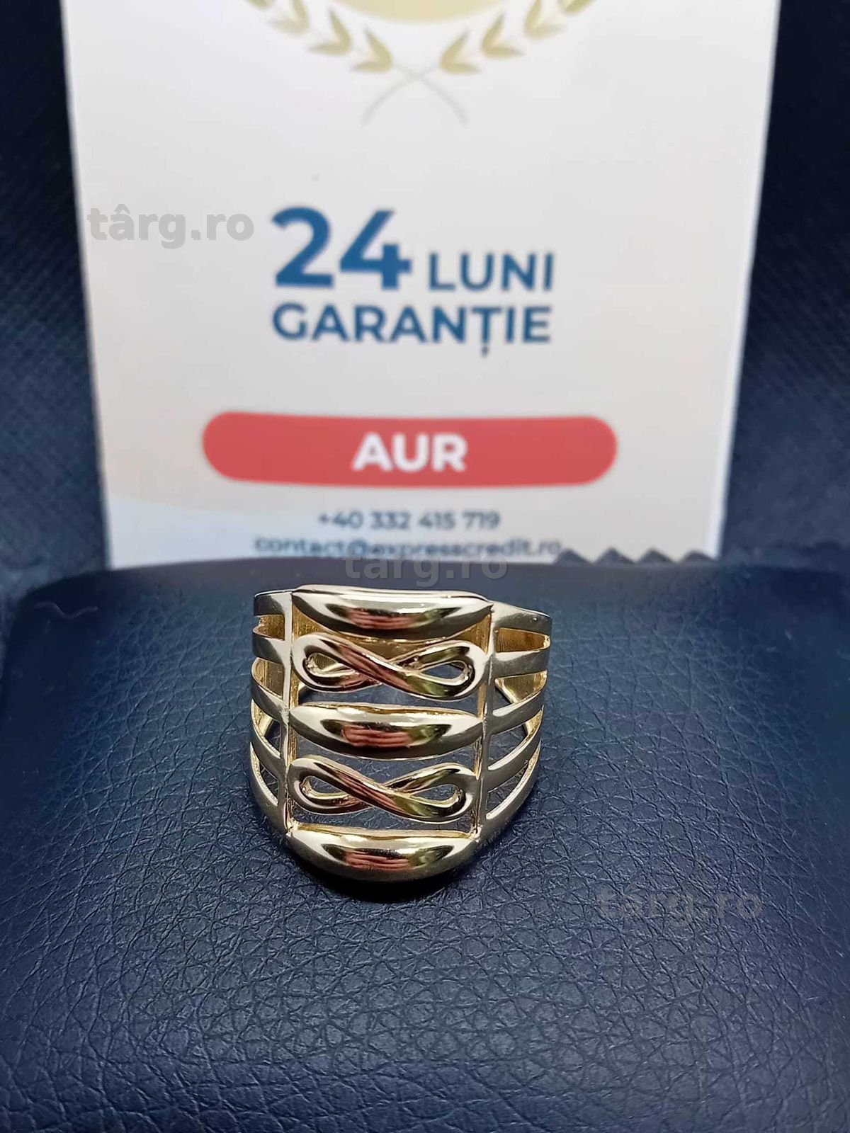 Inel aur 14k 4.65g (B.25651 AG31 Barboi) Garantie 2 ani! 2