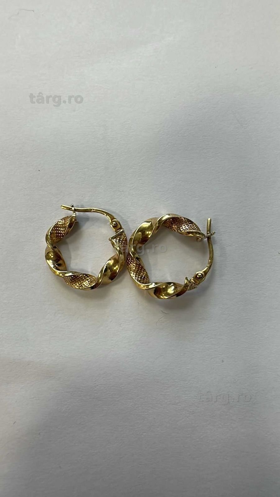 Cercei aur 18K 1.45 gr (AG32 B4841.1-ag45) 2 ANI GARANTIE! 2