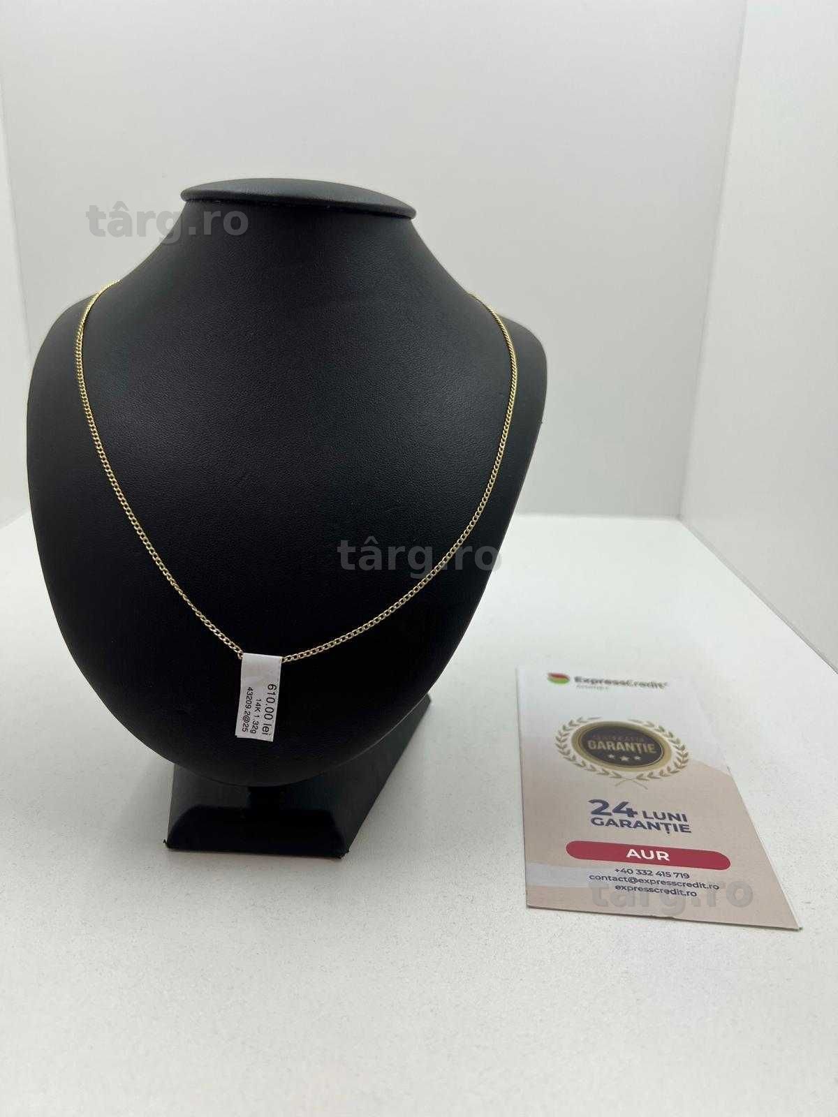 Lant Aur 14K 1.32g (Ag25 Belvedere B.43209.2) Garantie 2 ani!