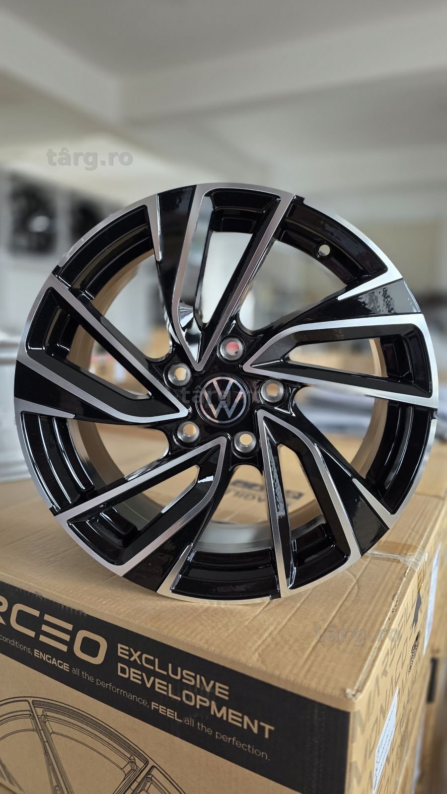 Jante EMR Wheels R16 Noi VW Golf Passat Touran Tiguan Caddy Skoda Octavia Superb Kodiaq Seat Leon Ateca Cupra Audi A3 Mercedes BMW MINI