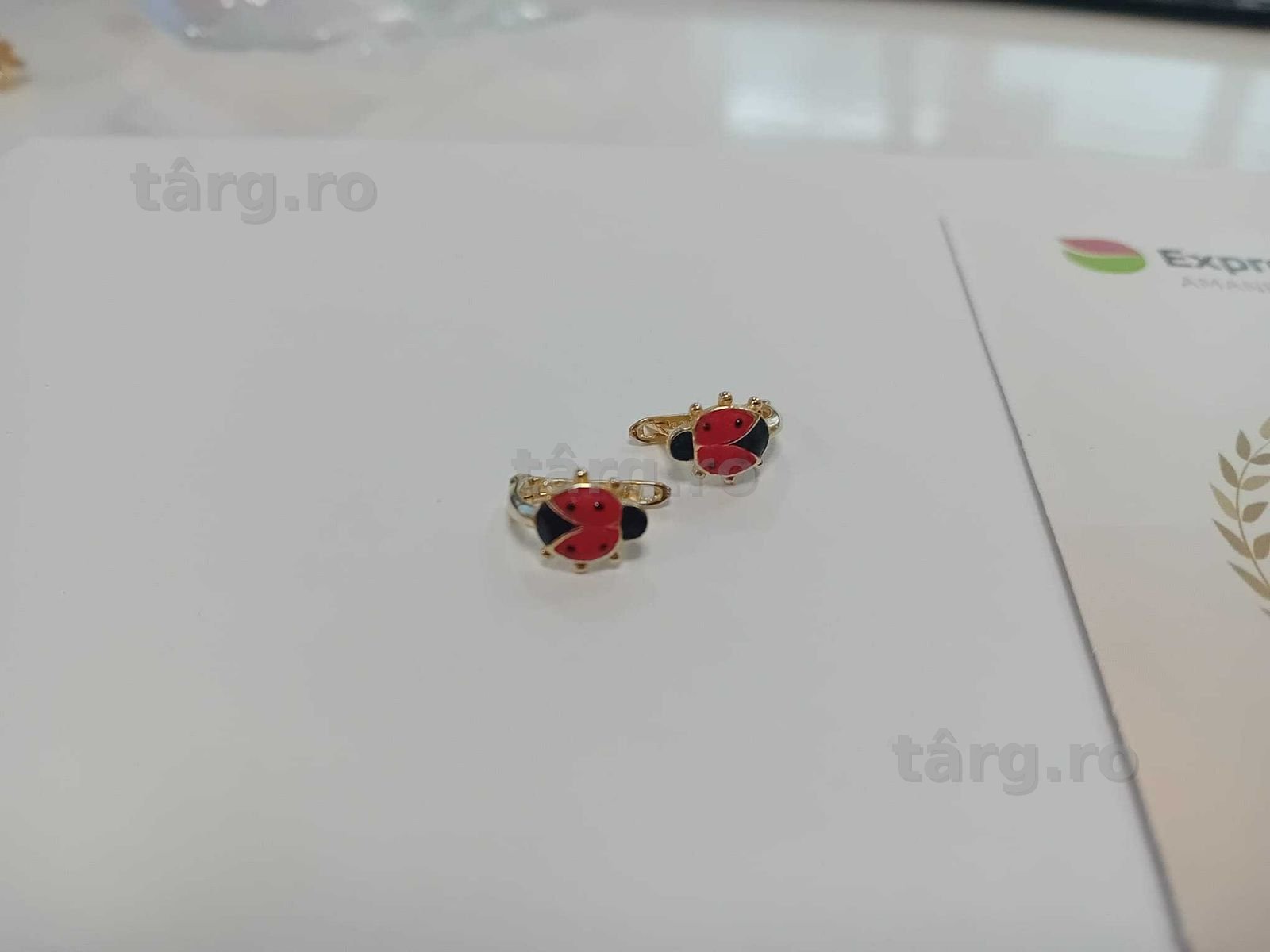 (AG33) Cercei Aur 14K / Garantie 2 Ani.
