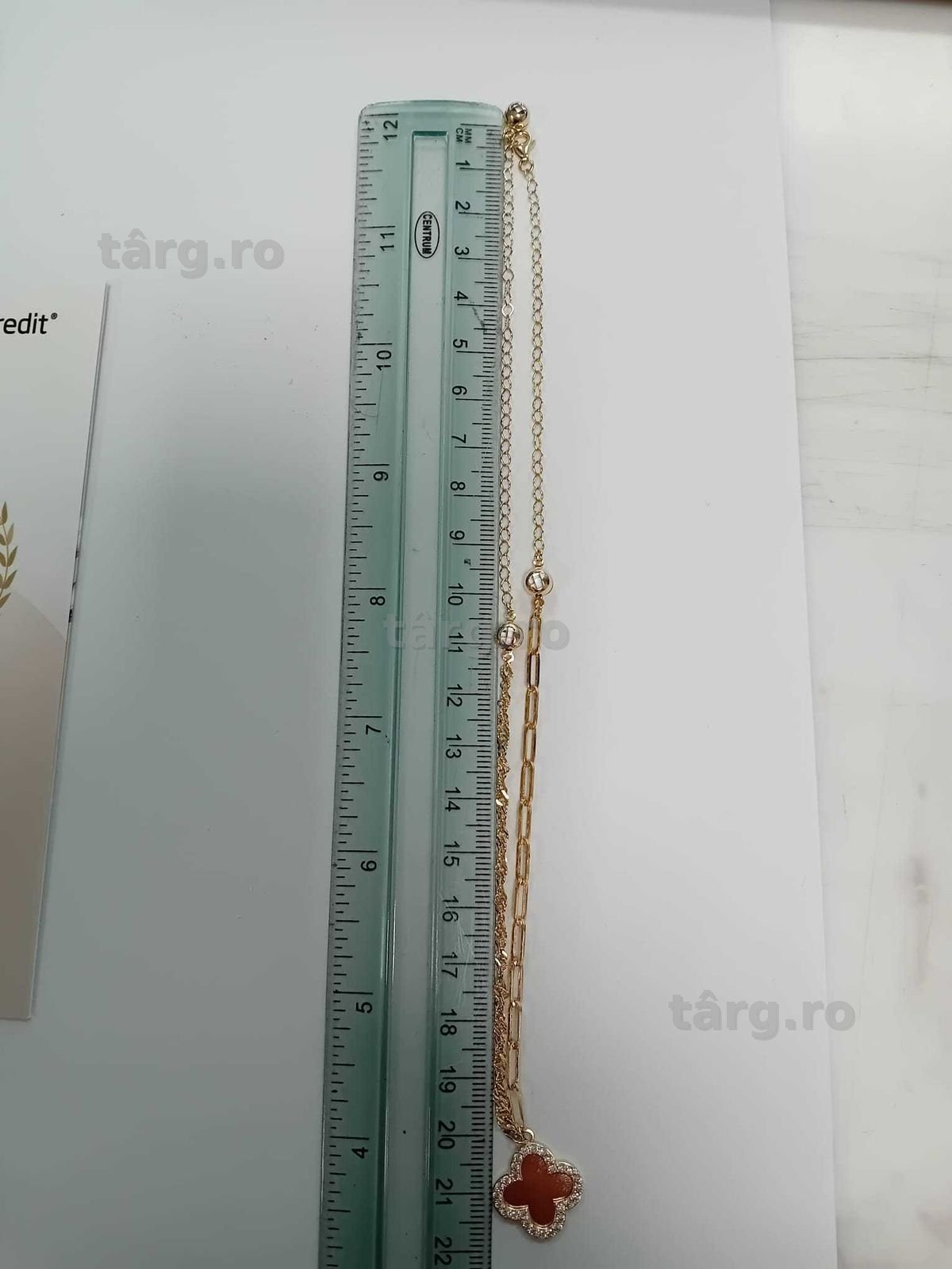 (Ag33) Lant Aur 14K/Garantie 2 Ani 2