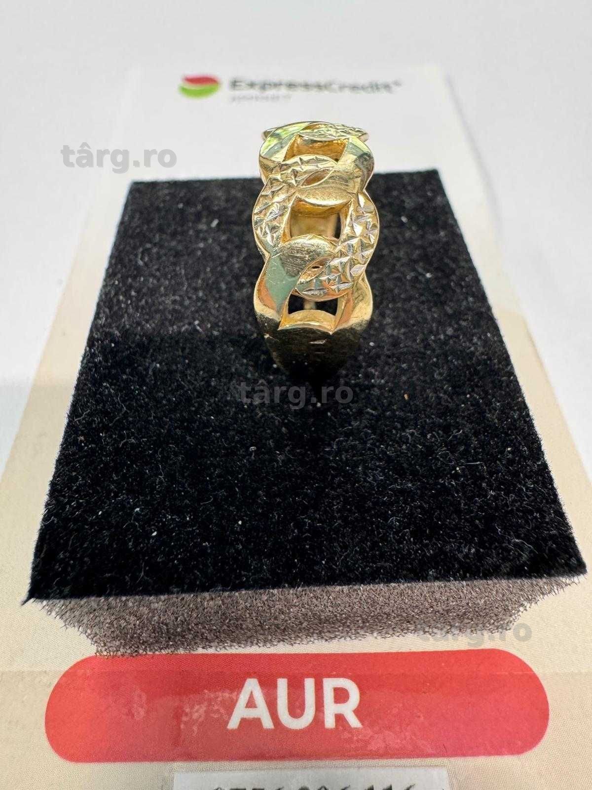 Inel din aur 14k (69386.1/ 10 Pacurari 1) Garantie 2 ani! 4