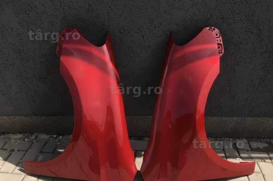 Aripa Fata Dreapta & Stanga VW Golf 6/VI An 2008-2013 Vopsita Rosu