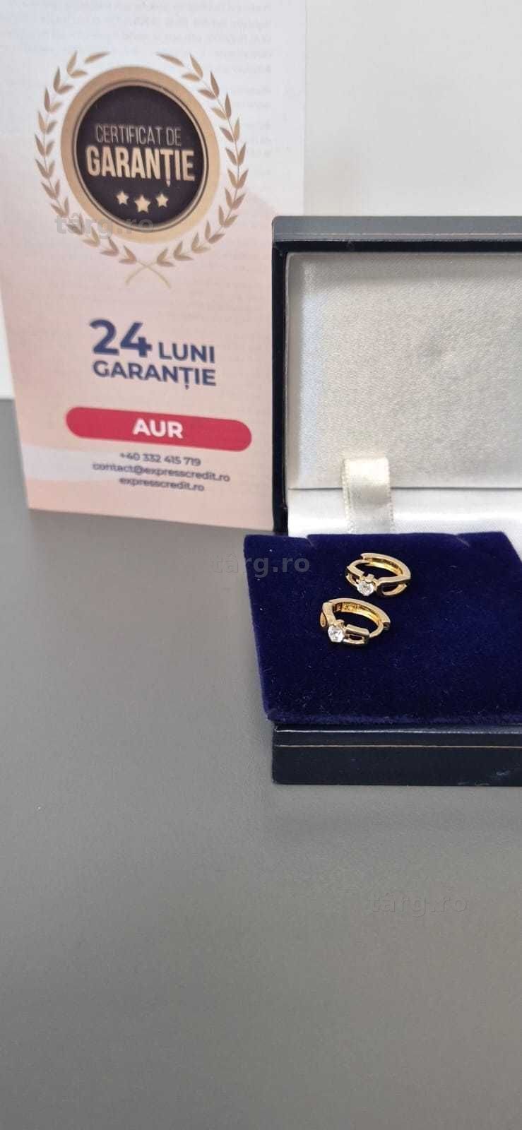 (AG46) Cercei aur 14K B.4604.5