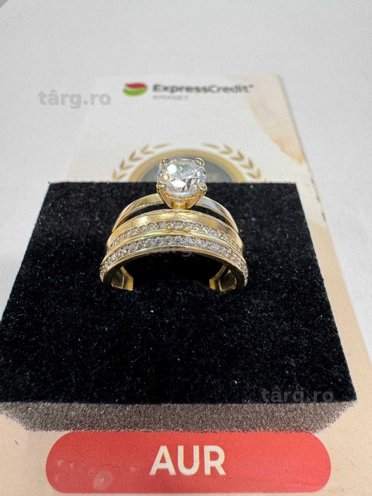 Inel din aur 14k (70240.1/ 10 Pacurari 1) garantie 2 ani! 2