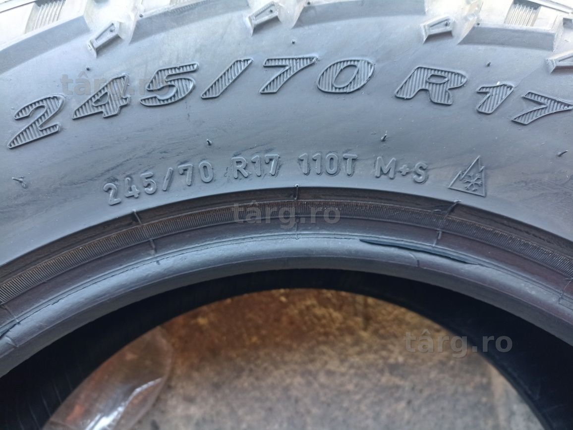 4 anvelope AllTerrain Pirelli 245/70 R17 dot 2018 4