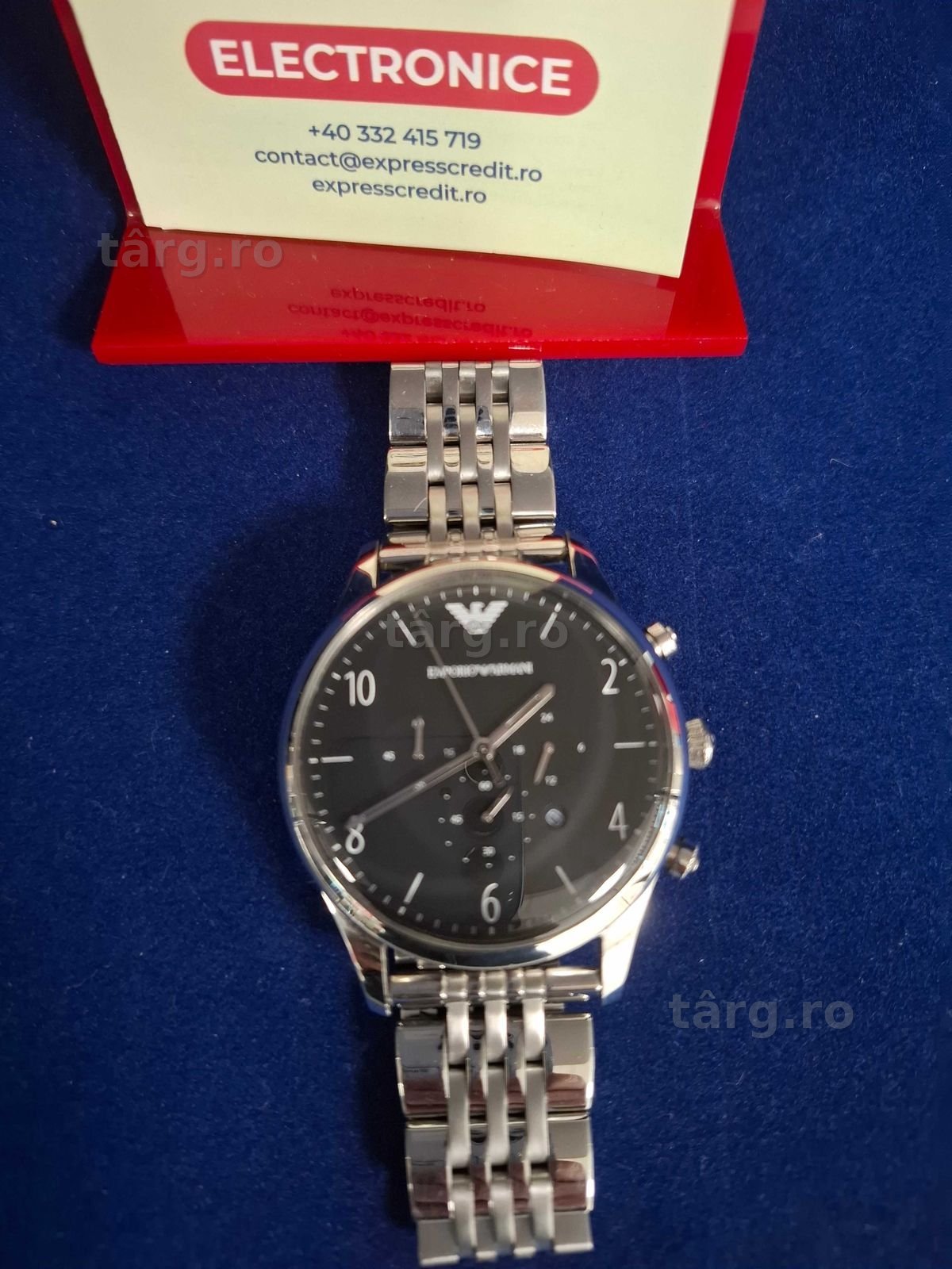 Ceas barbatesc Emporio Armani( B34766 / Ag28 Doi Baieti ) Garantie 2 ani !