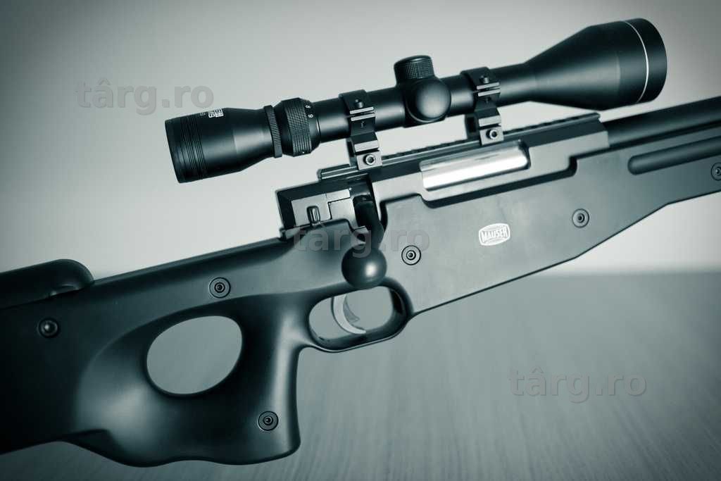 Pusca Mare (FOARTE GREA) De Putere Mare Cu Arc!! Aer Comprimat Airsoft