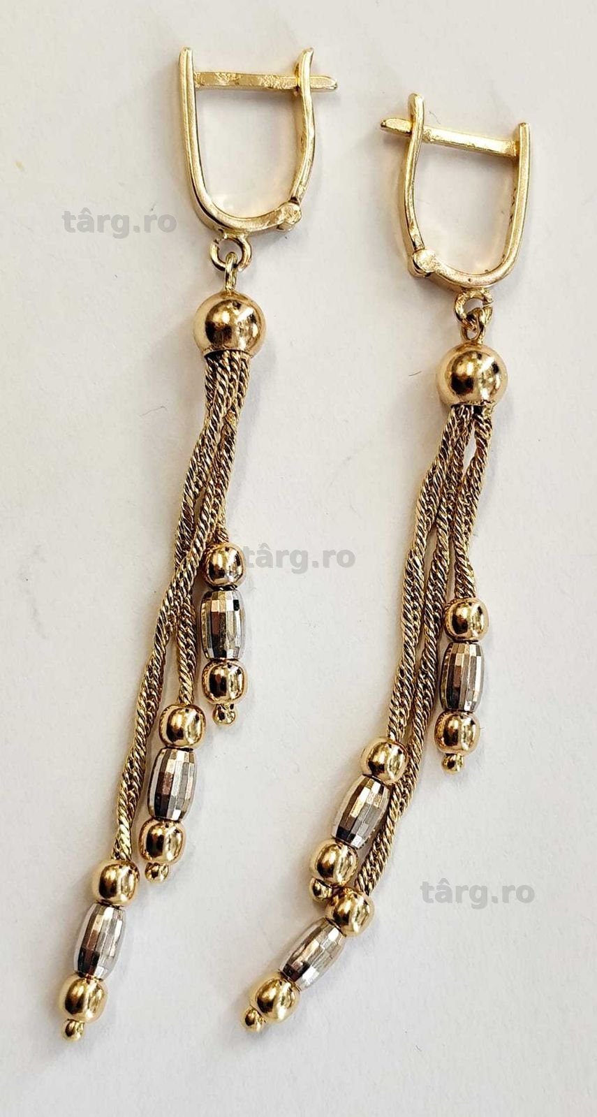 Cercei aur 14K 4.96 gr (AG35 B 35169.2) Garantie 2ani !