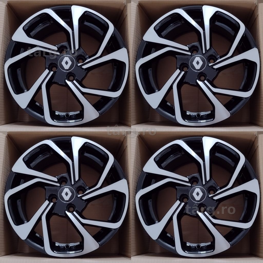 Jante 15 Renault Zoe Clio Twingo Megane 4 x 100 R15 Noi