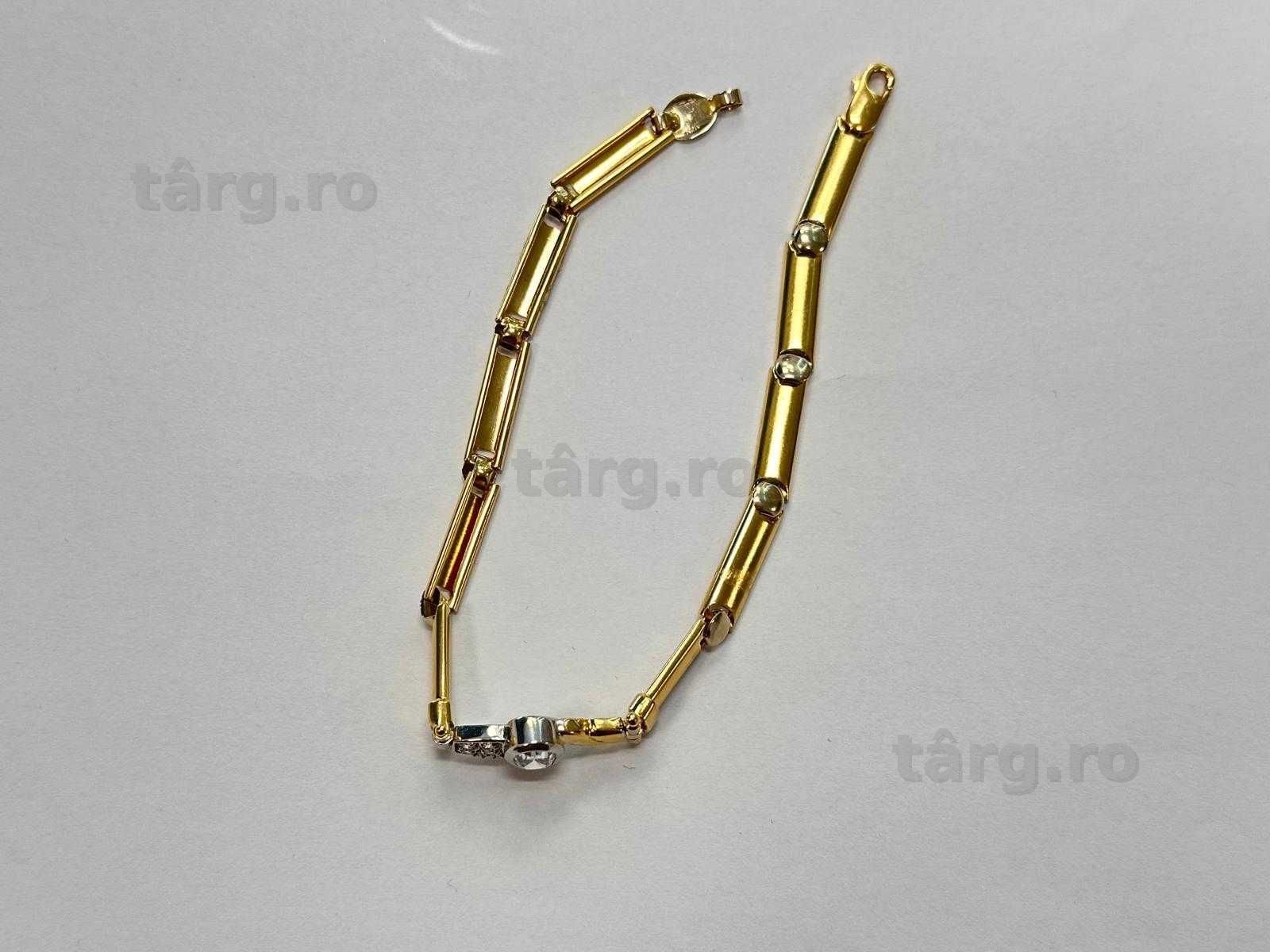 Bratara aur 18K 8.68g (AG13 b55497.2) Garantie 2 ani! Ridicare din agentie. 4
