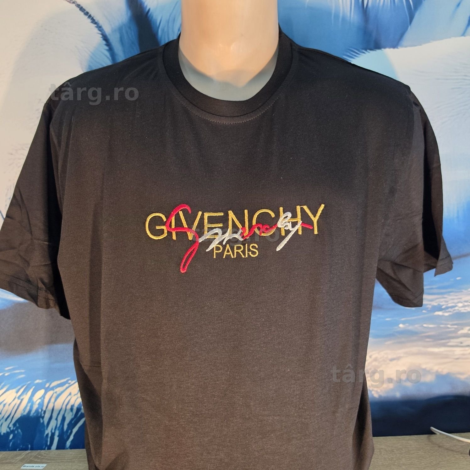 Tricou Givenchy, negru, marimea XL