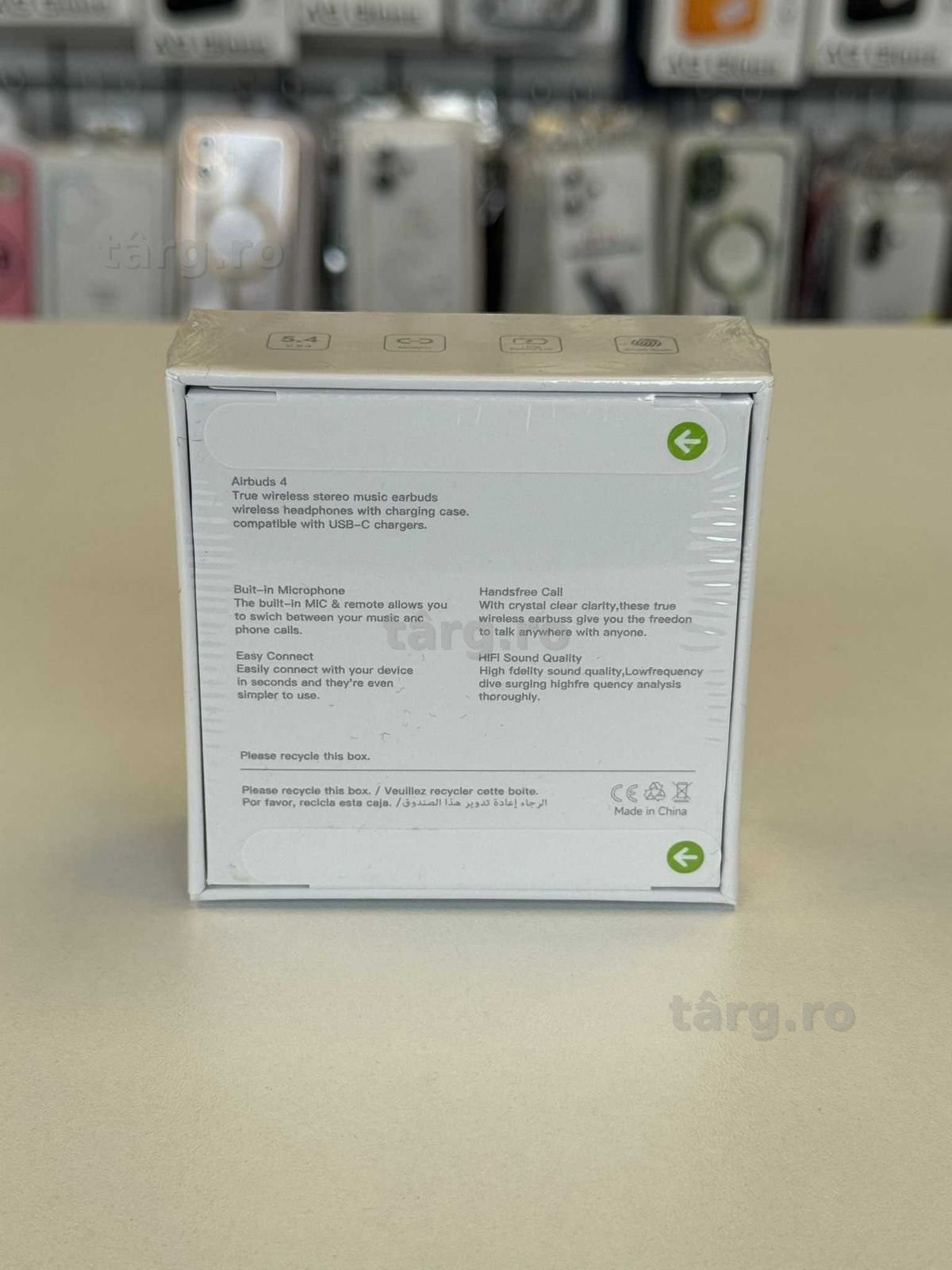 AirPods / Airbuds Gen 4 ANC, Noi, Sigilate 3