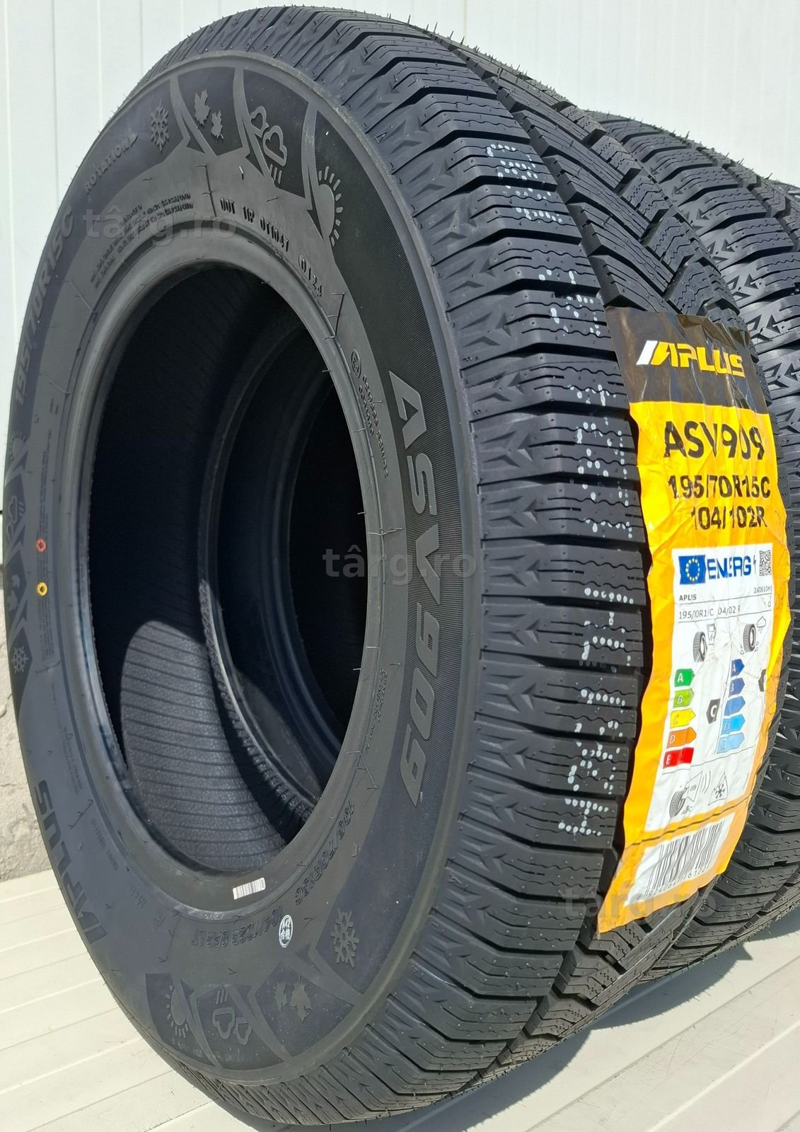 195/70 R15C, 104R, APLUS ASV909, Anvelope all season M+S 3