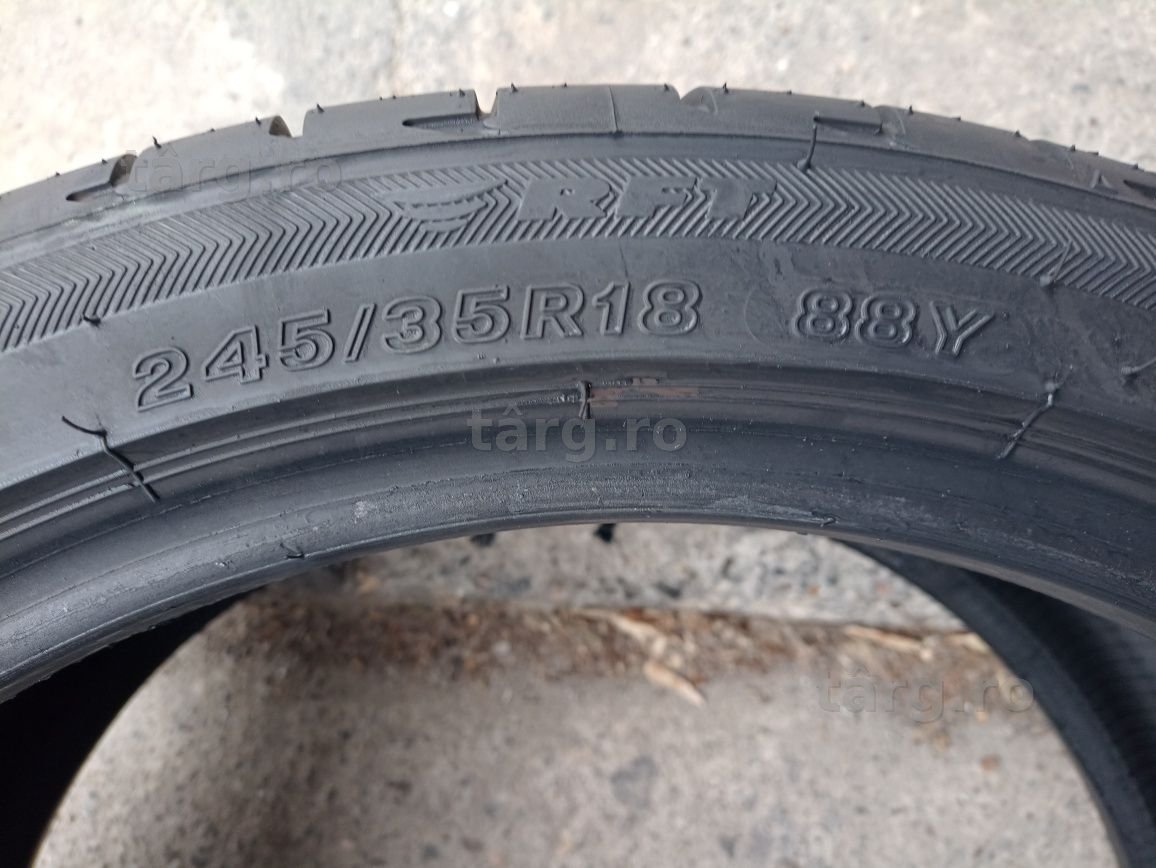 4 anvelope RunFlat de vara ca si noi Bridgestone 2x245/35R18 2x2254018 2